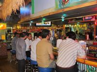 Friends gathering after work at Chuy's Camarillo